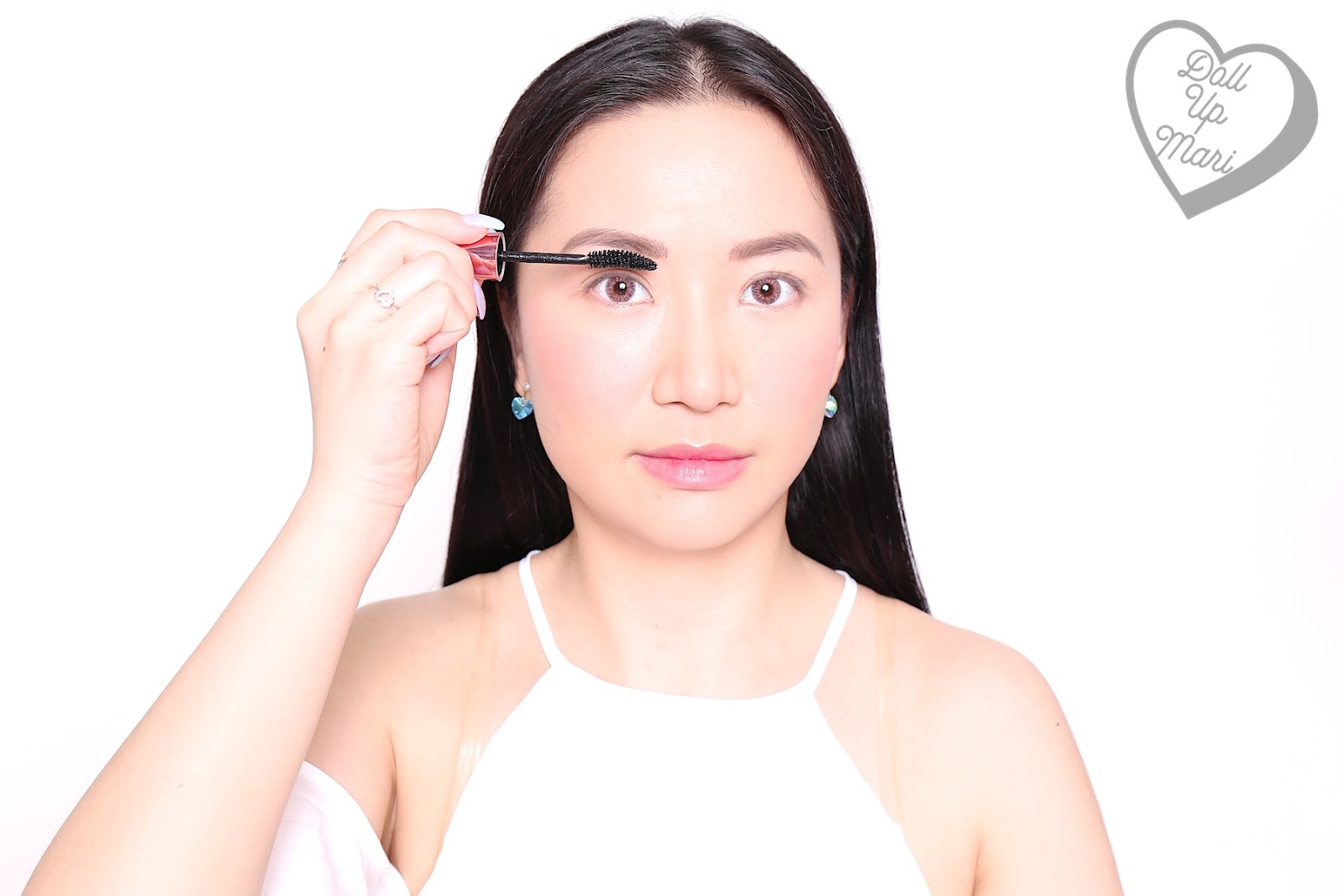 Using Maybelline HyperCurl on the brows