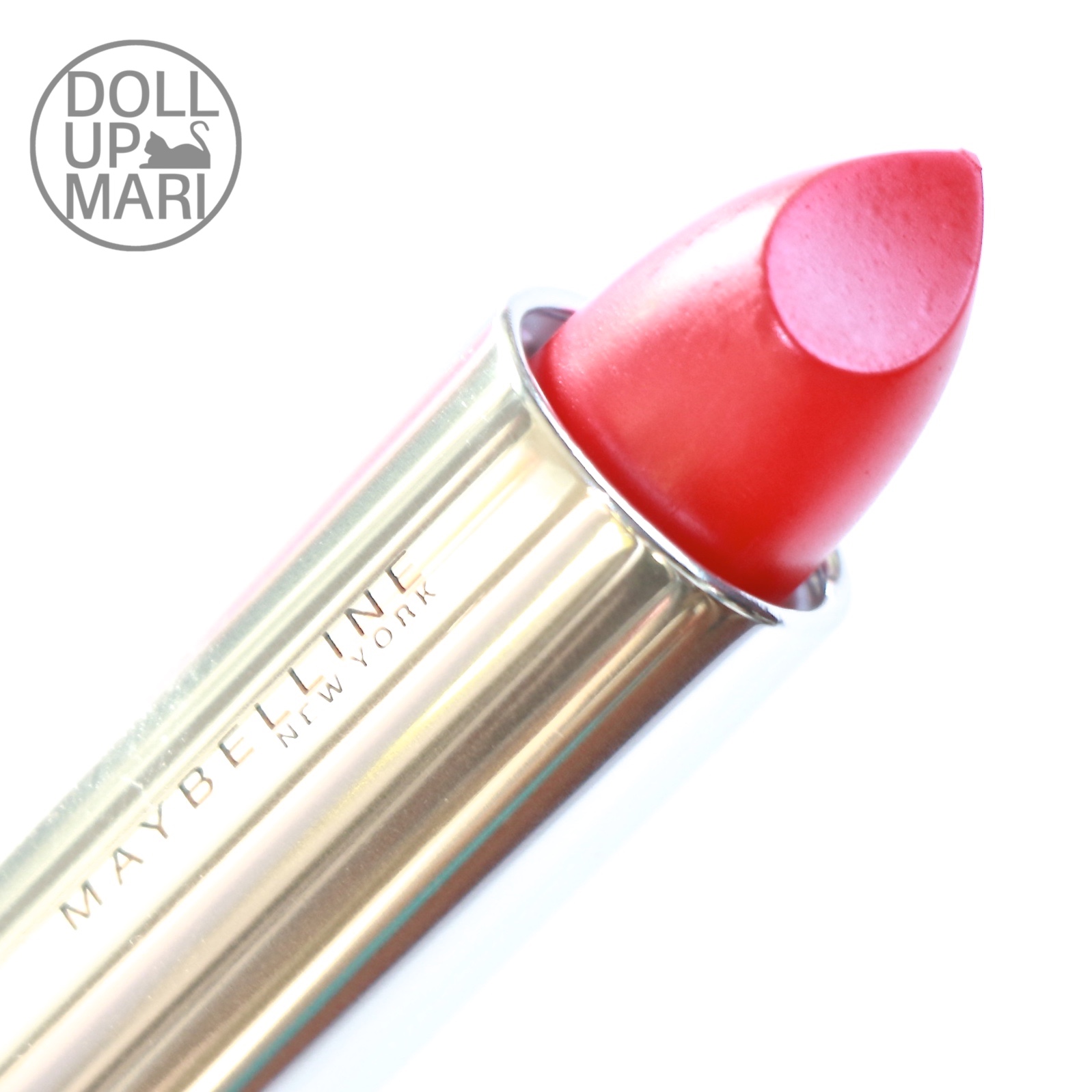 Maybelline Bold Matte (Mat 4) Lipstick Review and Swatches Doll Up Mari