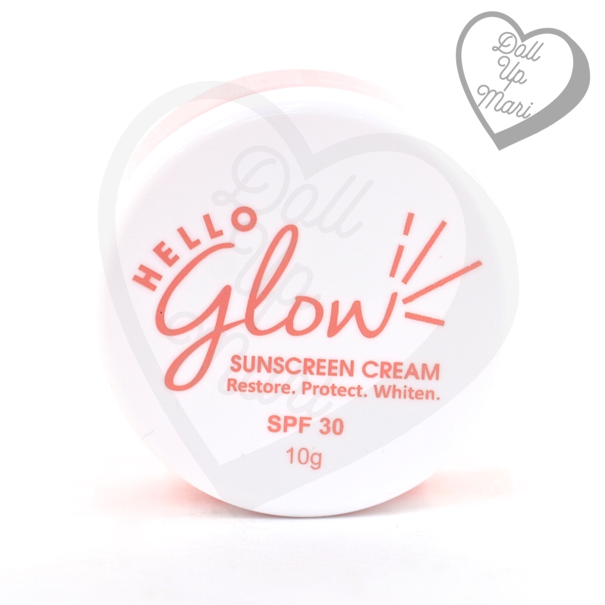 Hello Glow by Ever Bilena Sunscreen Cream jar cover