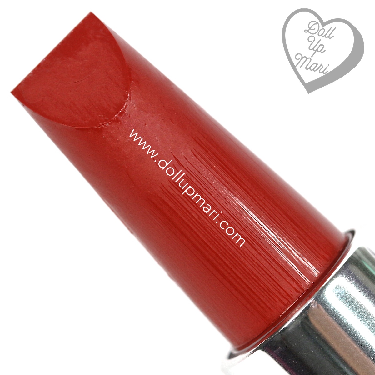 Zoom of Red Side of BLK Cosmetics K-Beauty K-Drama All-Day Intense Matte Lipstick in the shade of Dandelion