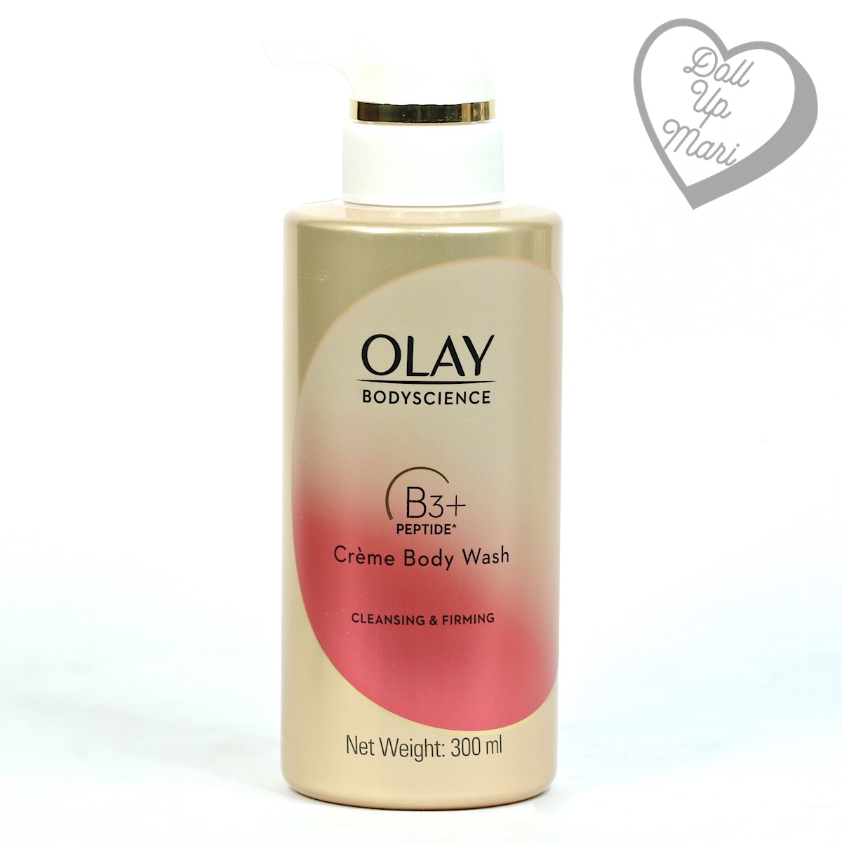 Olay BodyScience Crème Body Wash Cleansing and Firming with Peptide Pack Shot