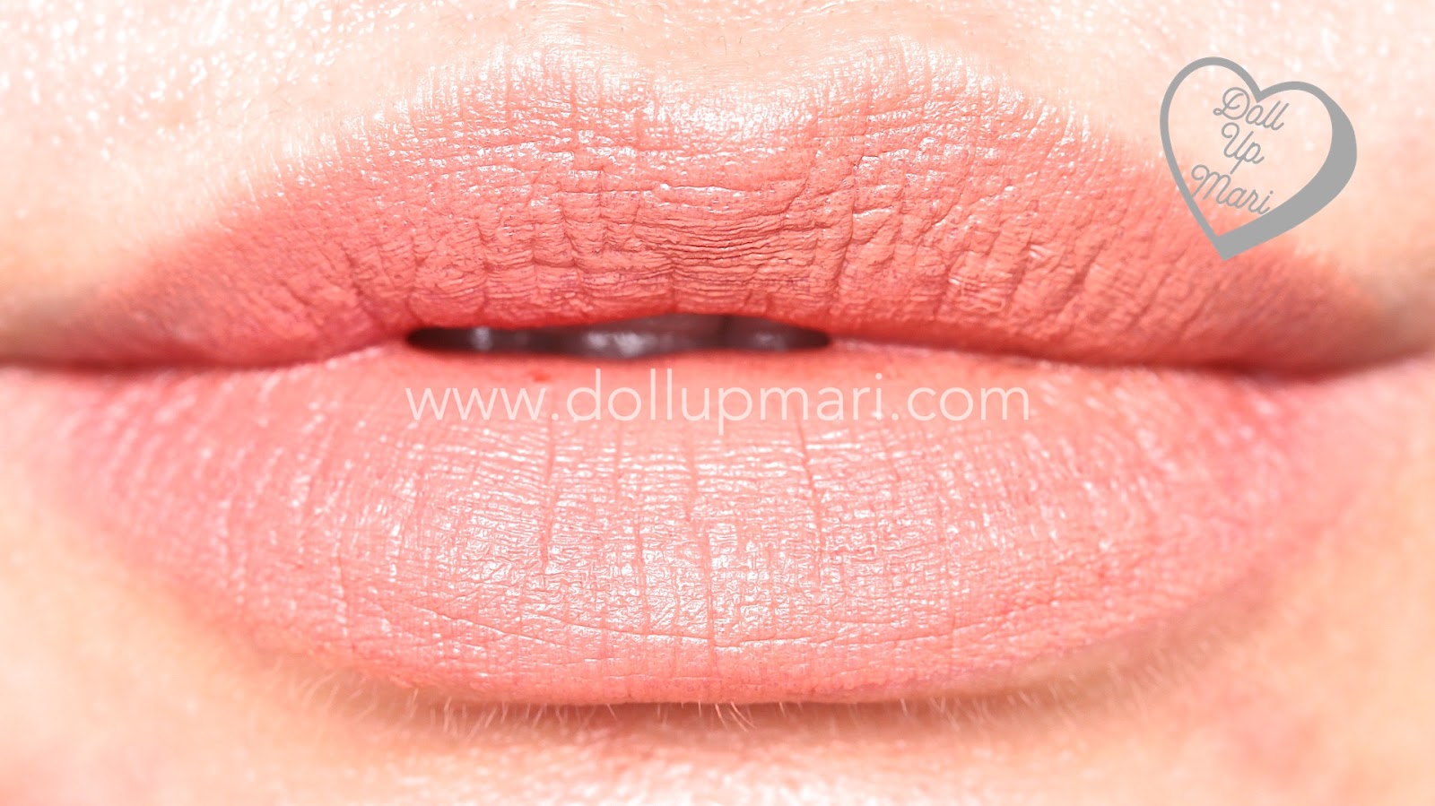 Lip Swatch of Au Naturale shade of AVON Perfectly Matte Lipstick 