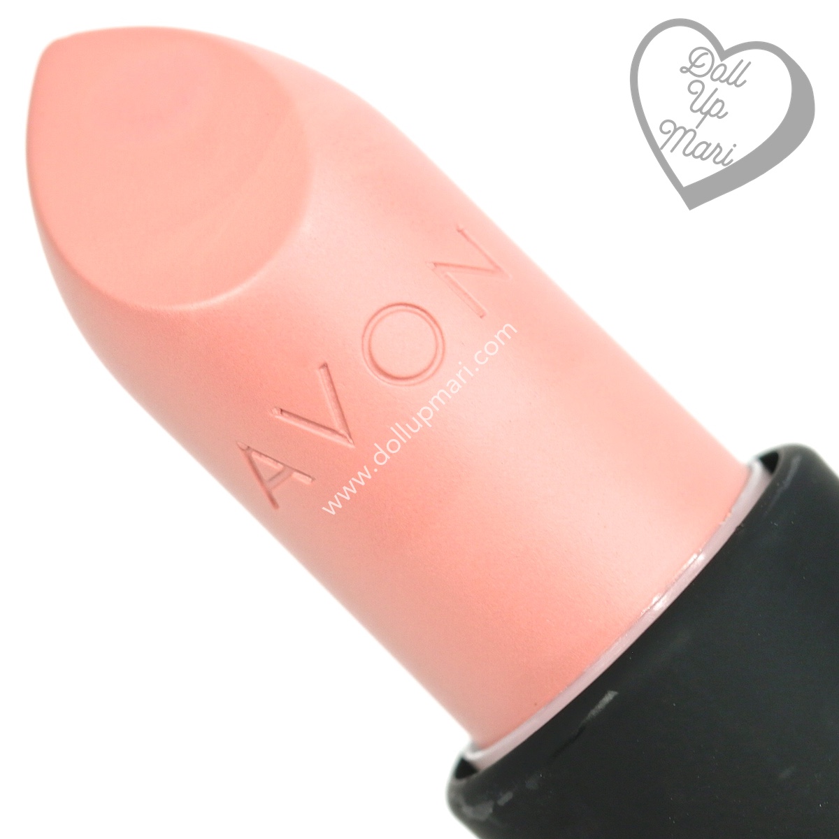 Zoom in of Blush Shade of AVON Perfectly Matte Lipstick