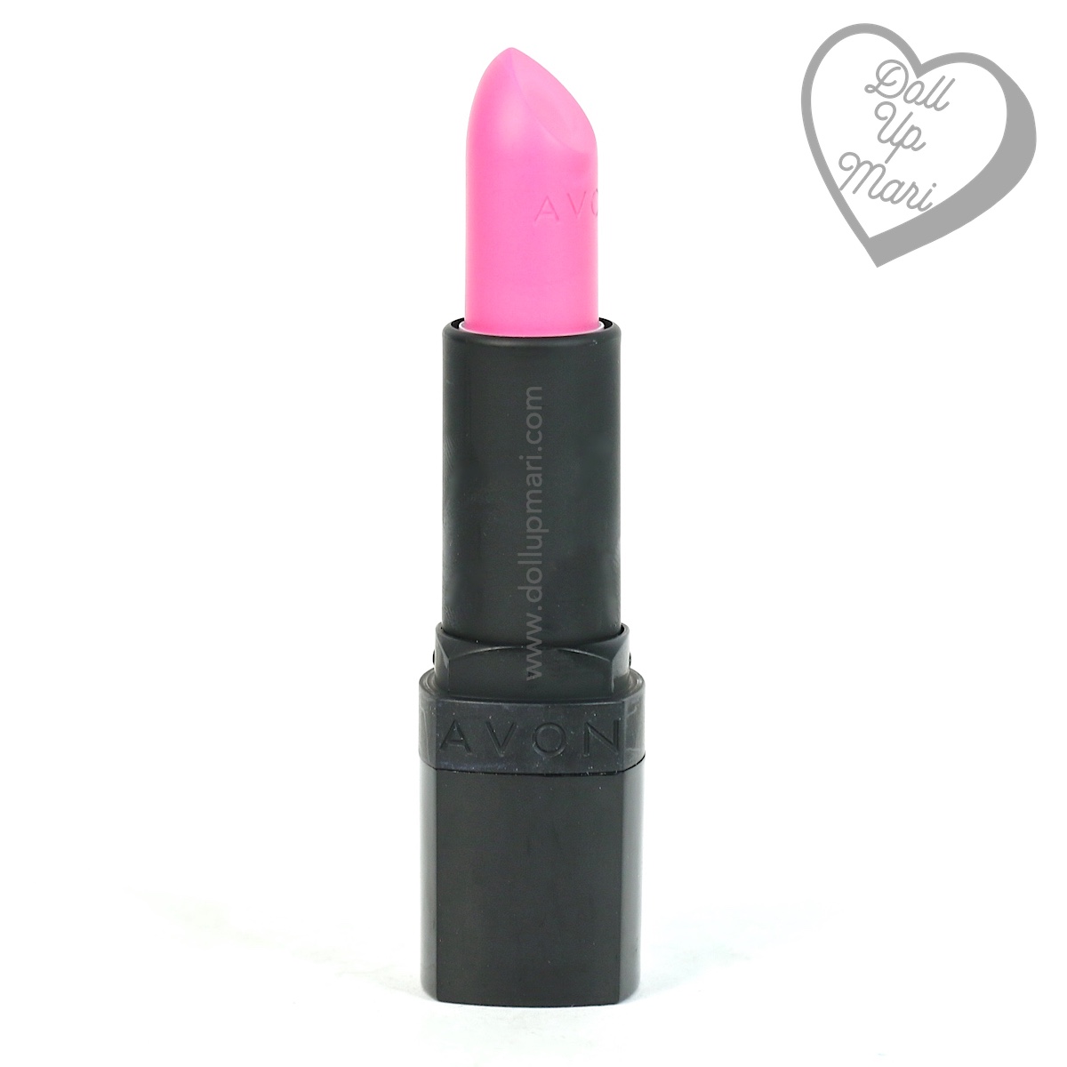 Pack shot of Electric Pink shade of AVON Perfectly Matte Lipstick