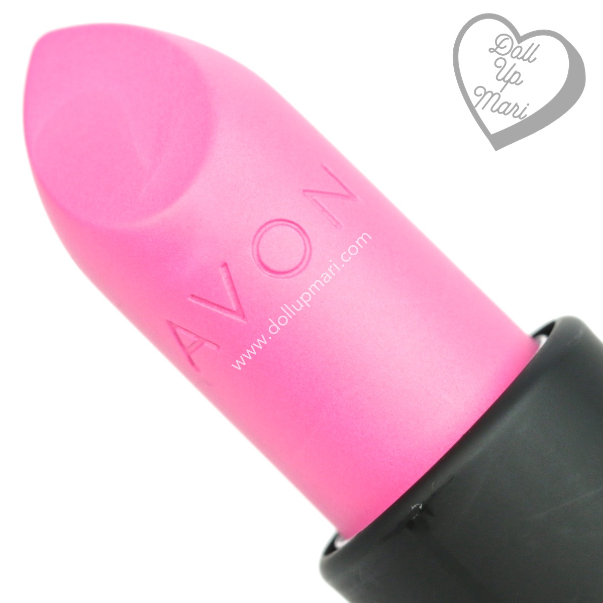 Zoom in of Electric Pink shade of AVON Perfectly Matte Lipstick