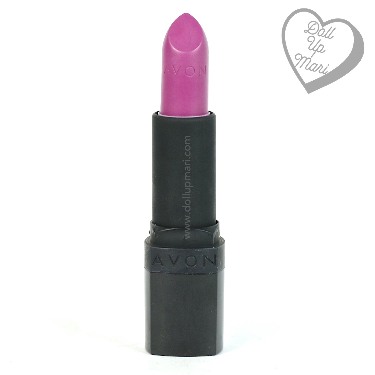 pack shot of Hot Plum shade of AVON Perfectly Matte Lipstick