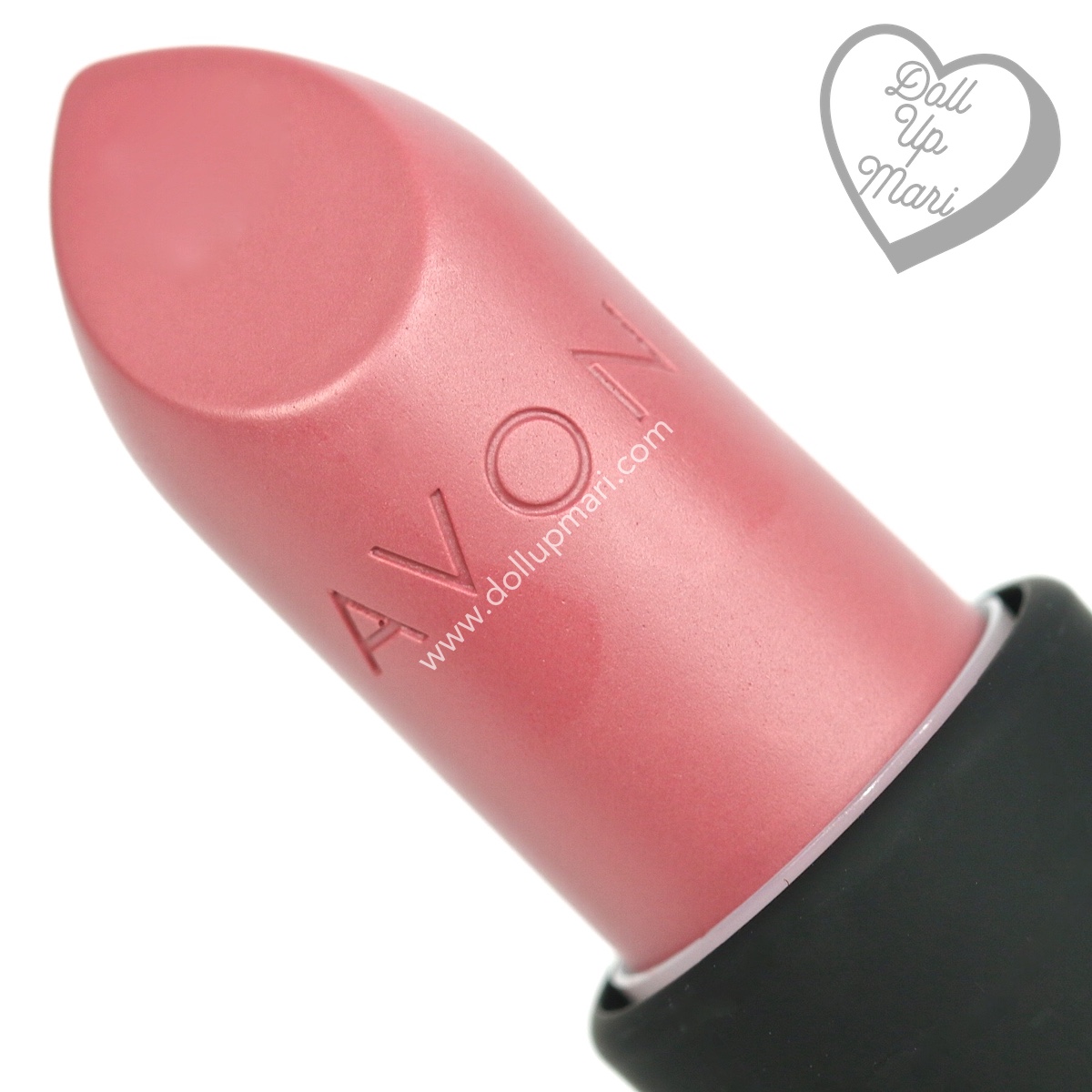 zoom in of Pink Truffle shade of AVON Perfectly Matte Lipstick