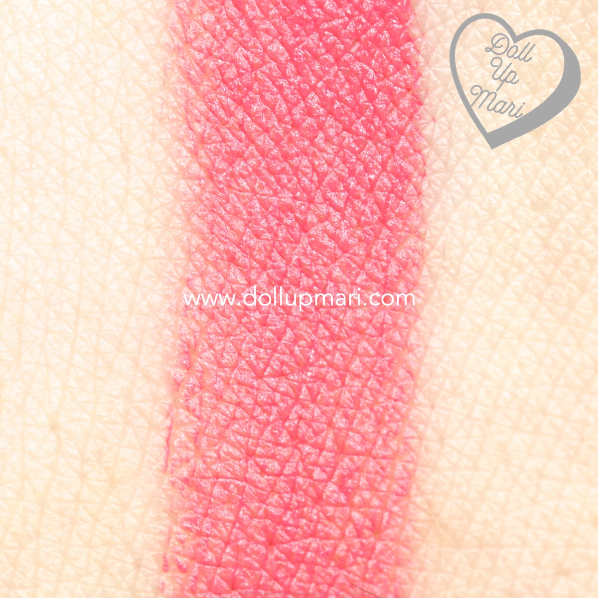 swatch of Rose Awakening shade of AVON Perfectly Matte Lipstick