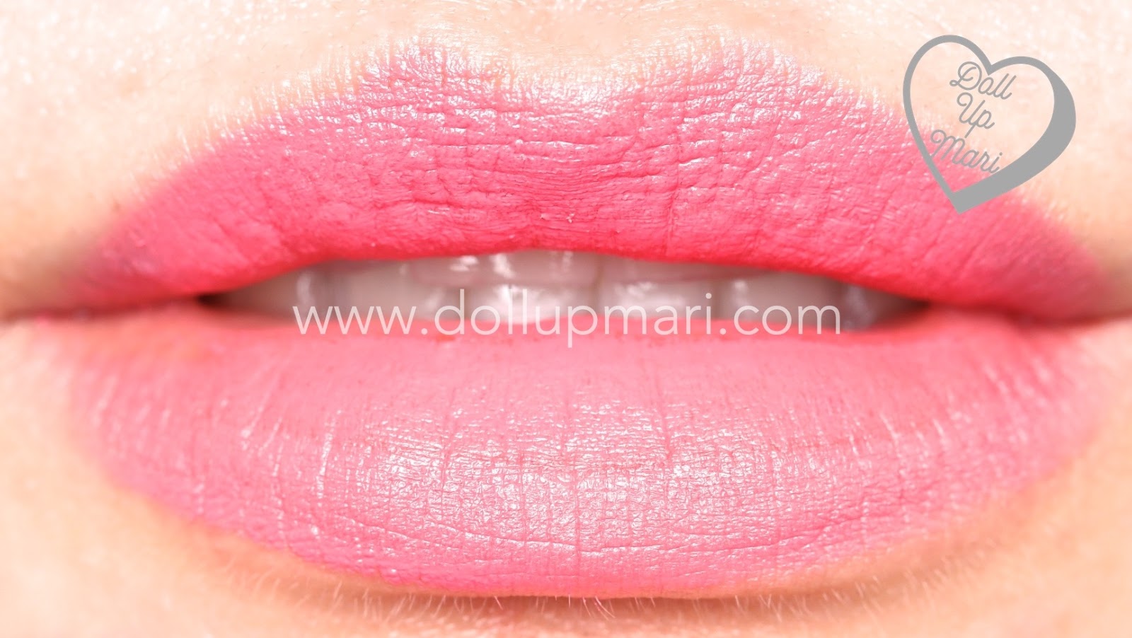 lip swatch Rose Awakening shade of AVON Perfectly Matte Lipstick