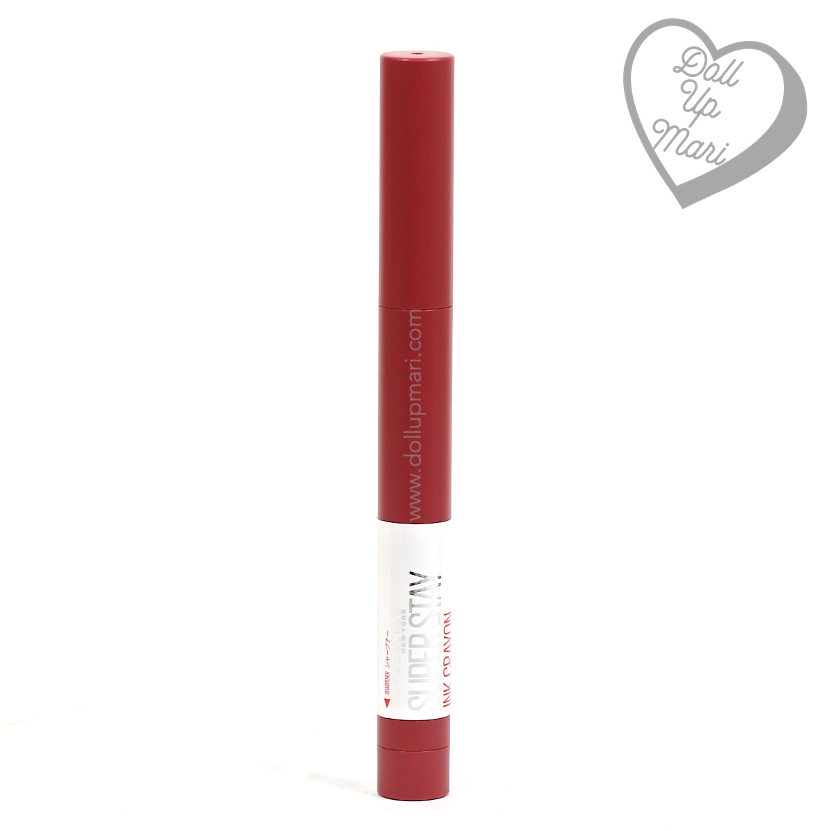 pack shot of 75 speak your mind shade of Maybelline Superstay Ink Crayon 8HR Longwear Matte Lipstick