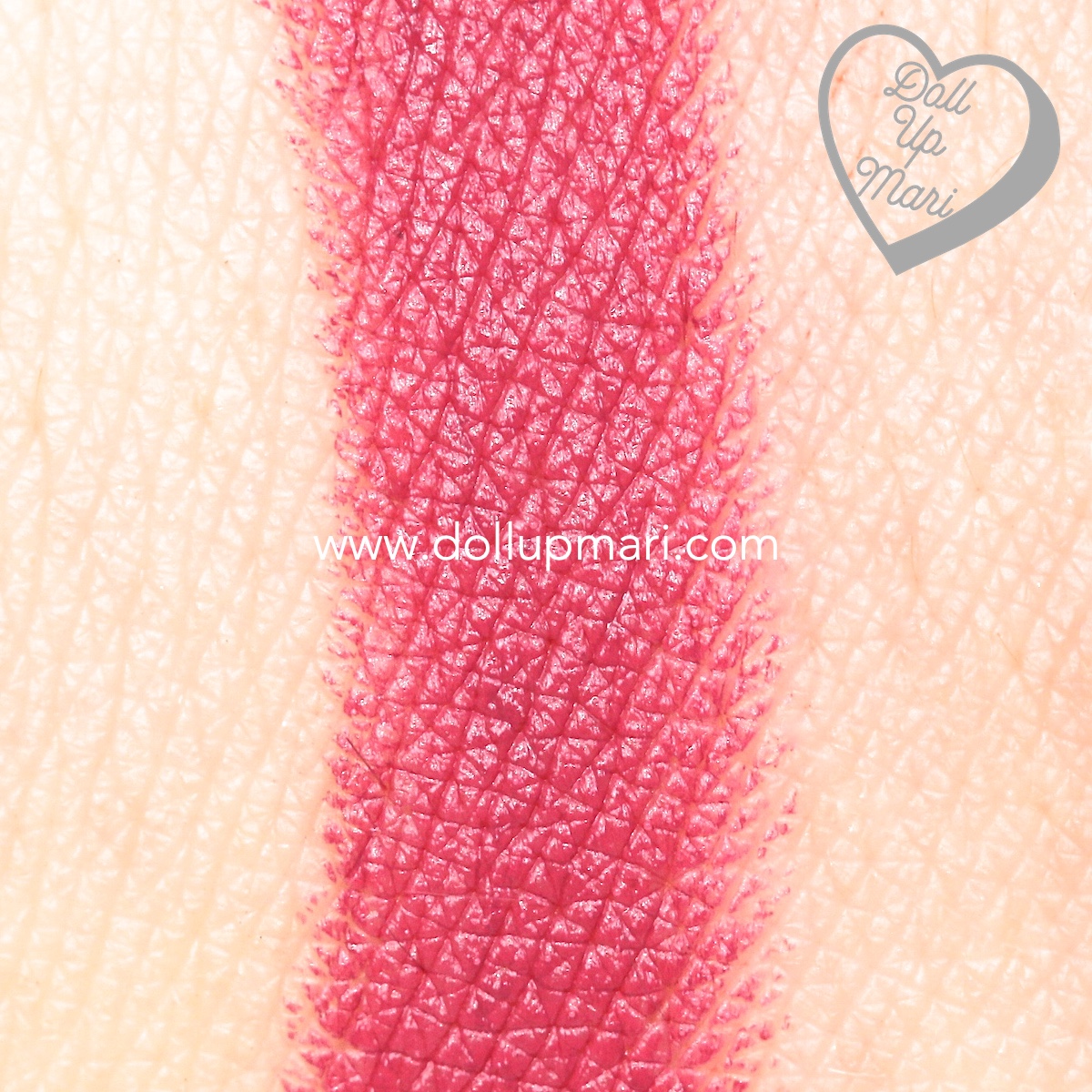 swatch of 75 speak your mind shade of Maybelline Superstay Ink Crayon 8HR Longwear Matte Lipstick