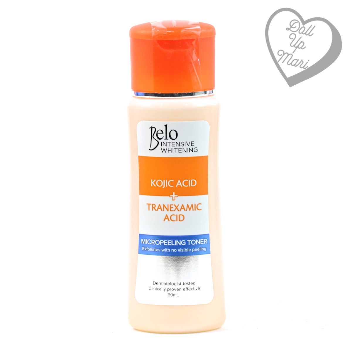 Belo Intensive Whitening Micropeeling Toner Bottle Front