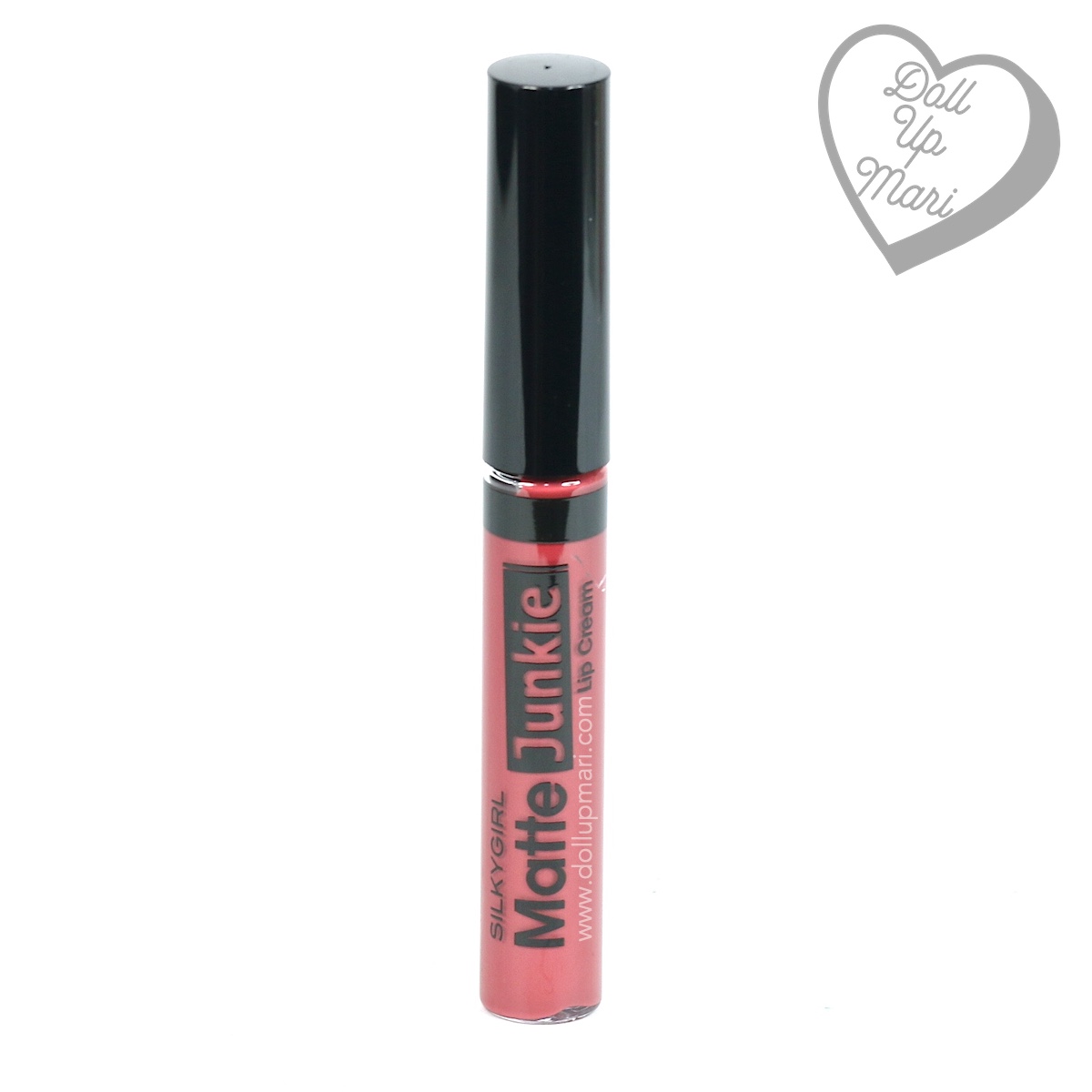 tube of SilkyGirl Matte Junkie Lipcolor (08 Artsy)