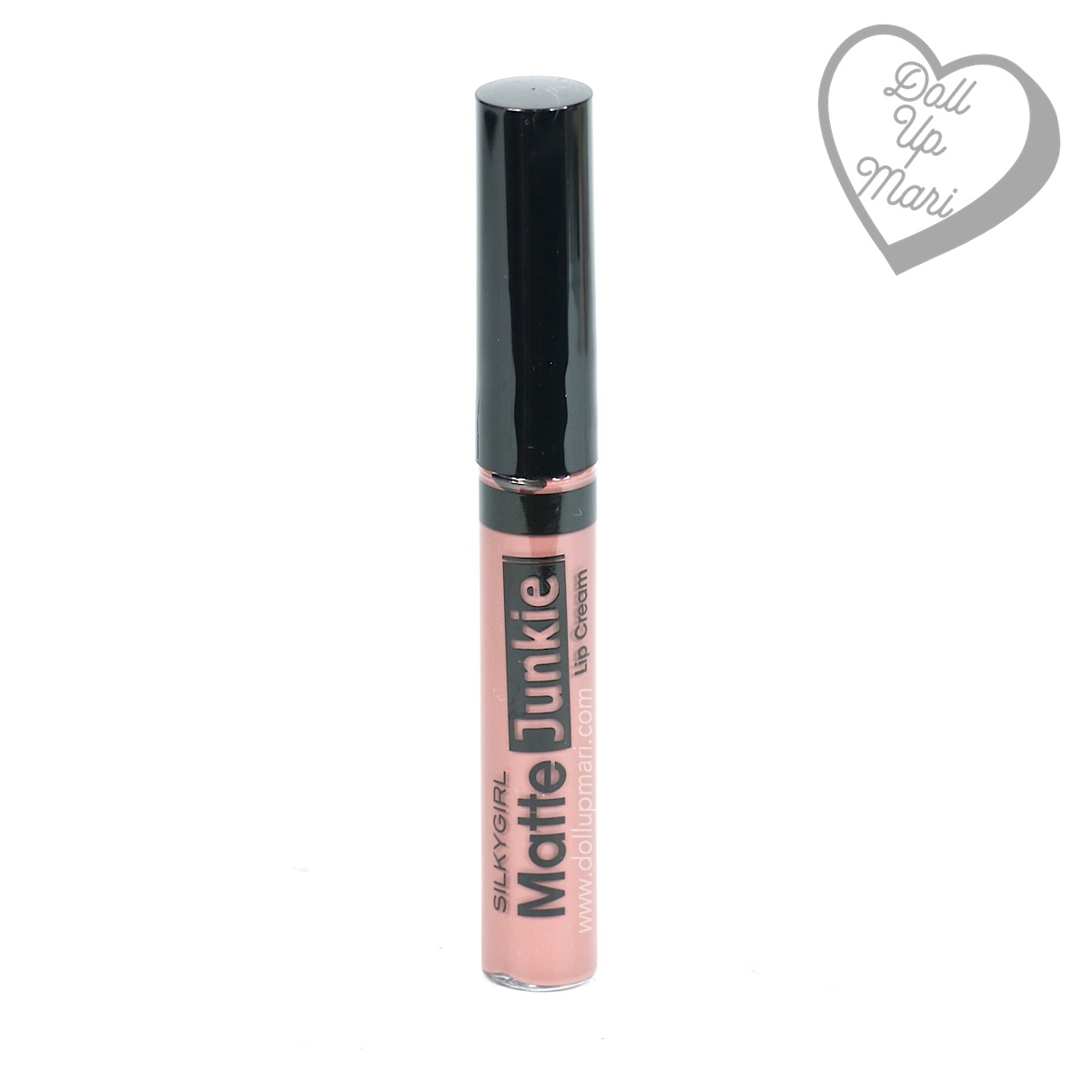 tube of SilkyGirl Matte Junkie Lipcolor (10 Cupid)