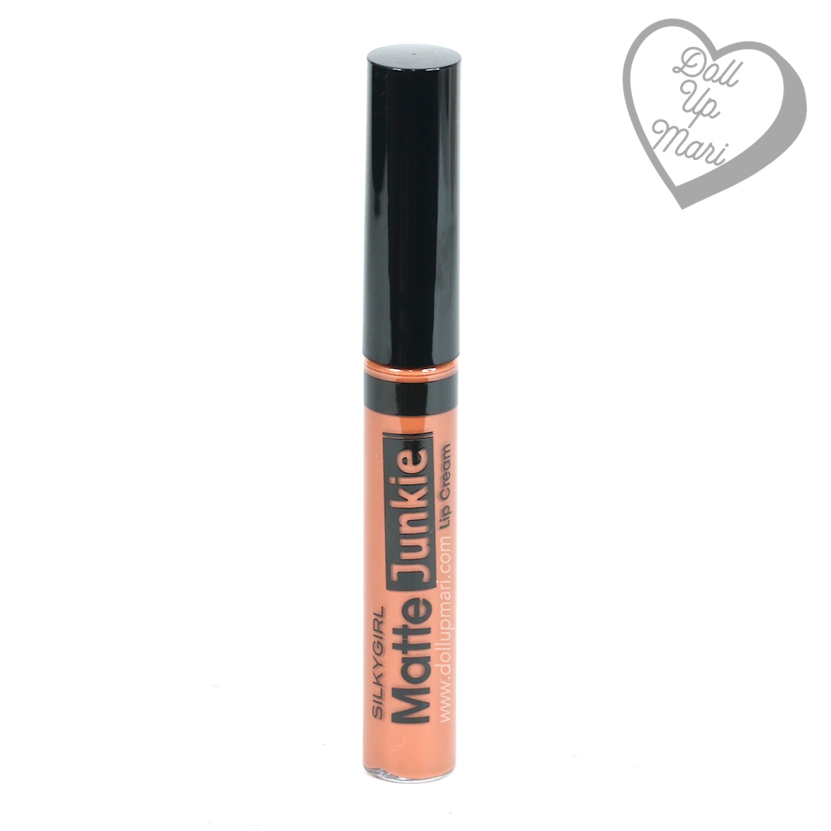 tube of SilkyGirl Matte Junkie Lipcolor (11 Terracotta)