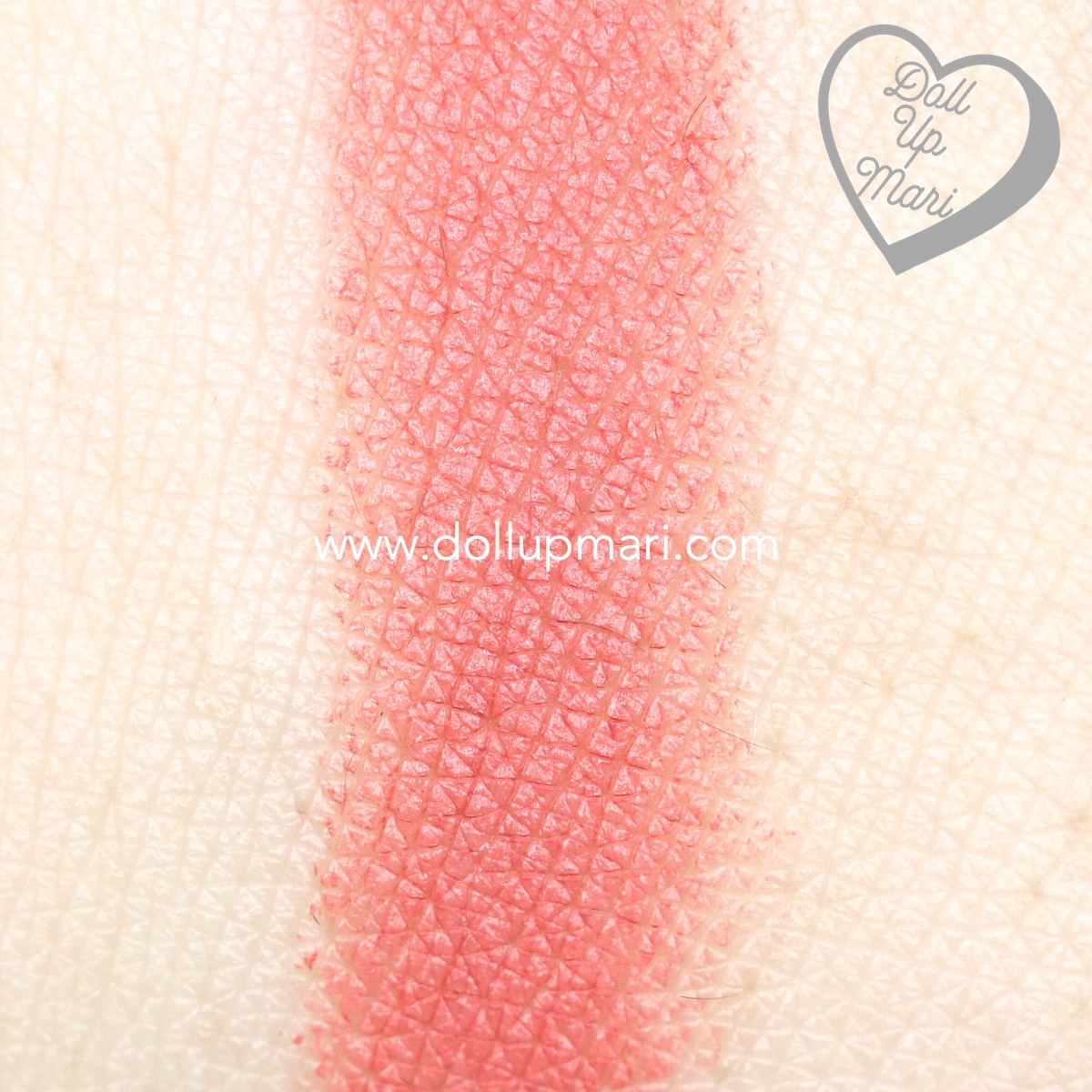 swatch of Silkygirl OMG! Powder Matte Lipcolor Lipstick (01-Blossom)