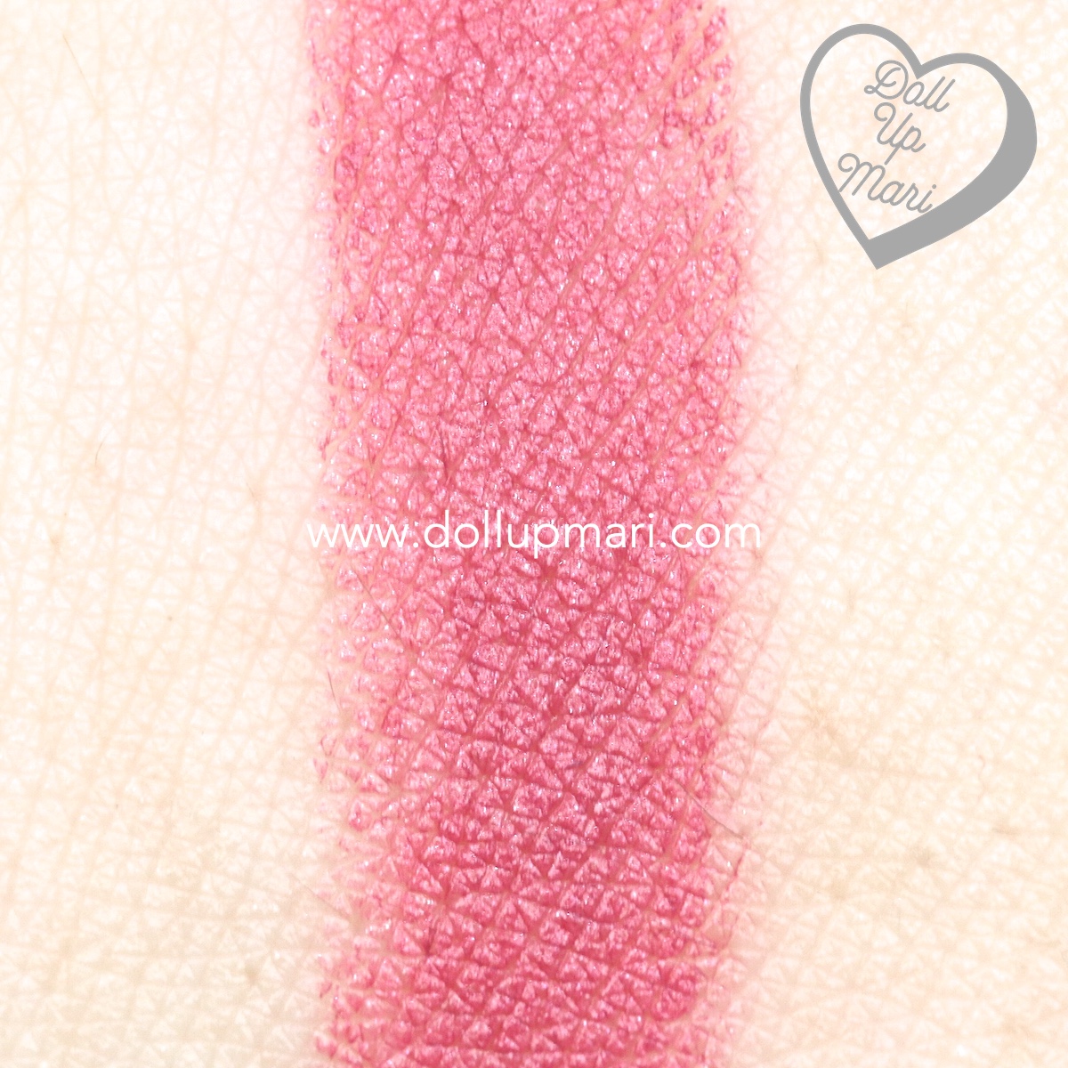 swatch of Silkygirl OMG! Powder Matte Lipcolor Lipstick (03-Mulberry)