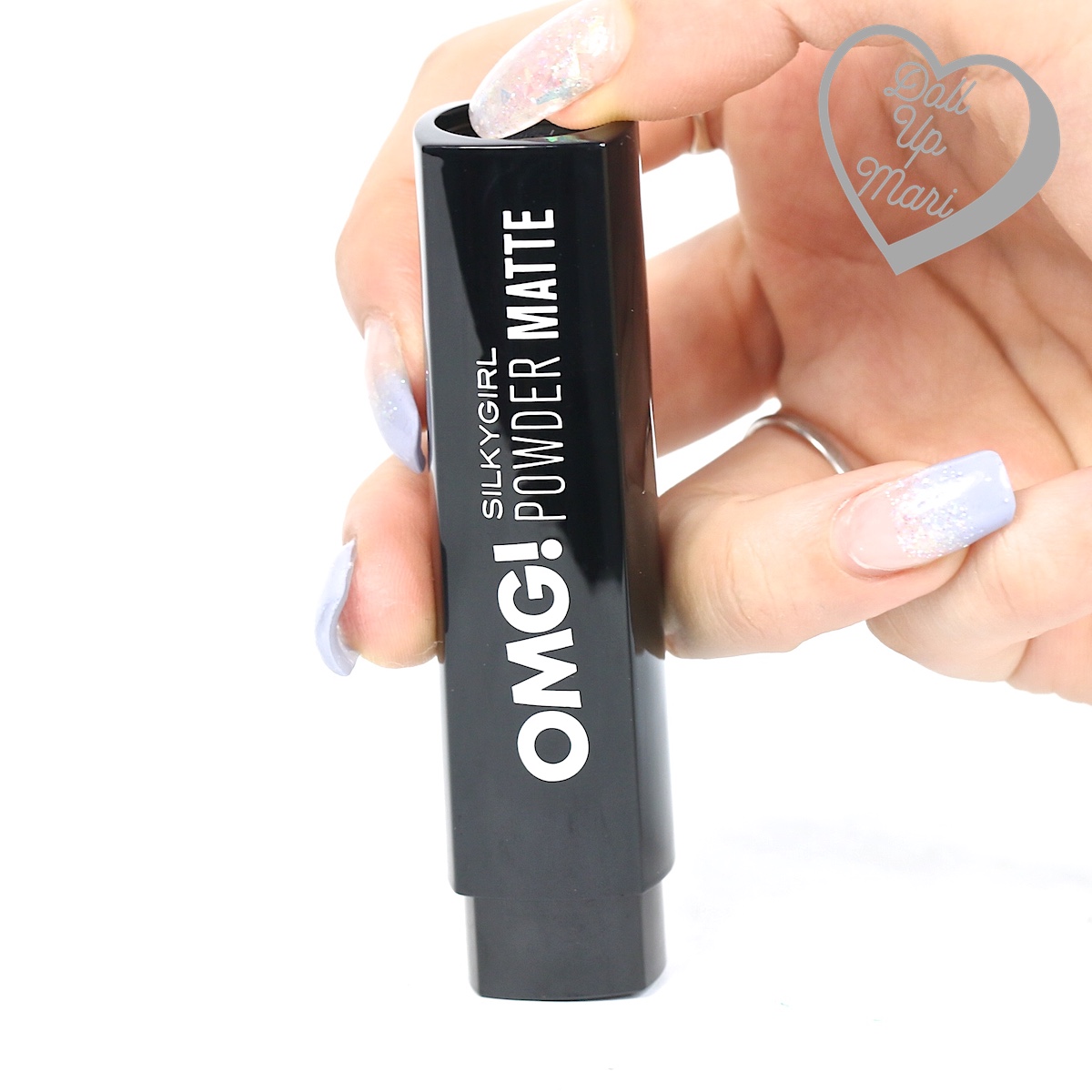 Silkygirl OMG! Powder Matte Lipcolor Lipstick casing when clicked