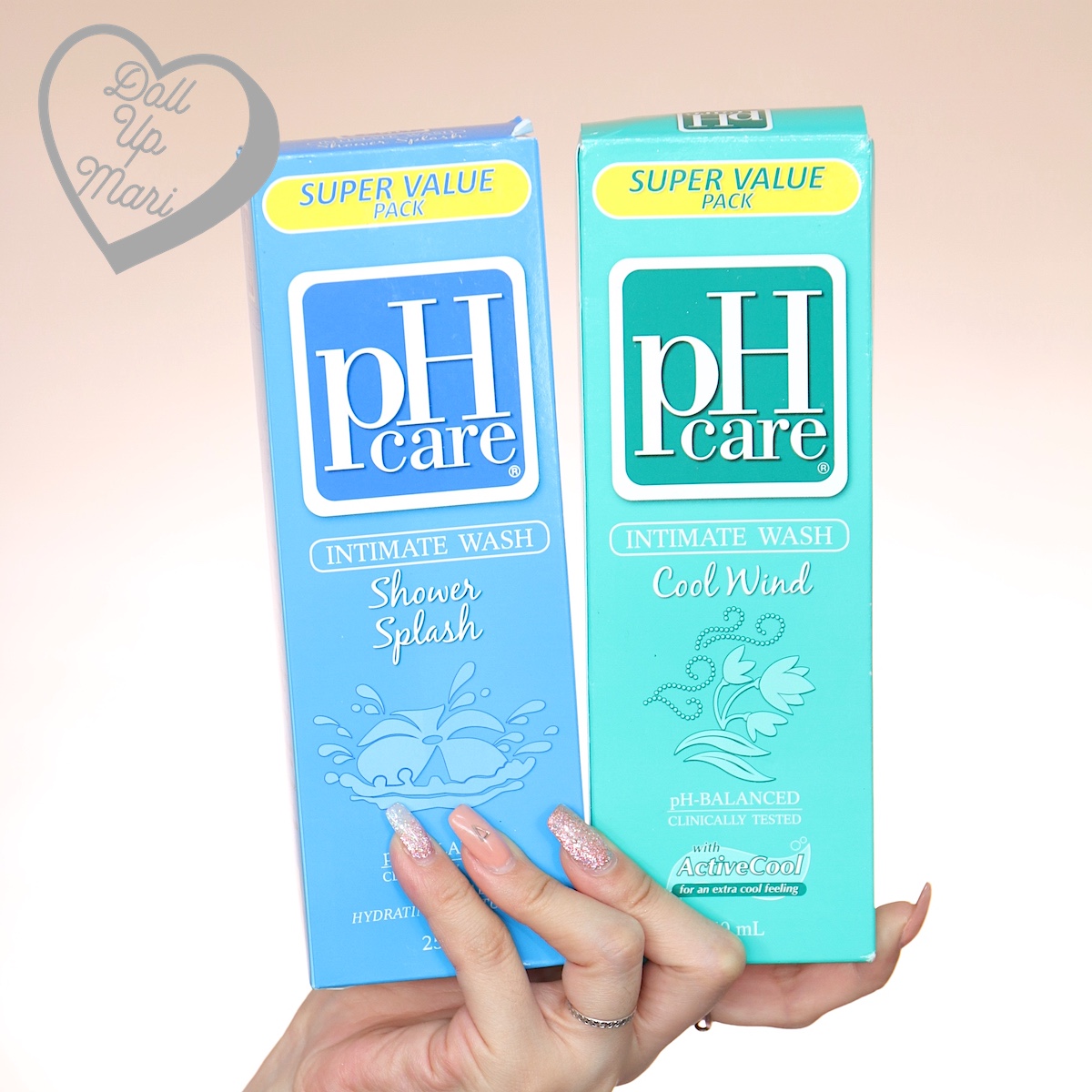 pH Care Cool Wind 250mL (Php167) and pH Care Shower Splash 250mL