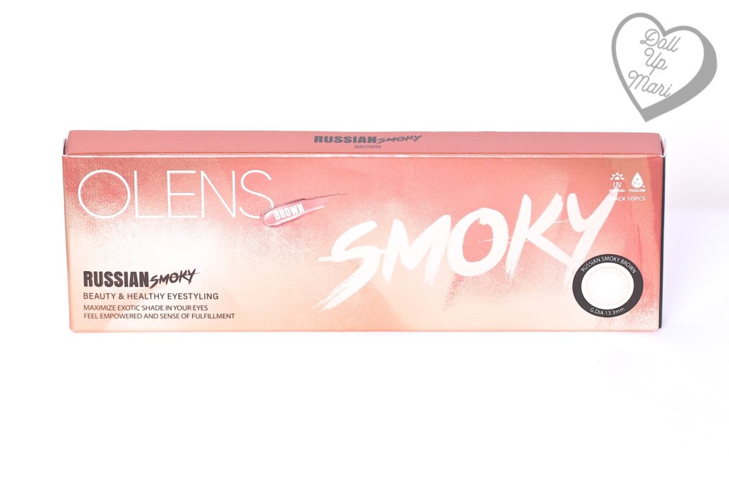 Olens Russian Smoky Contact Lens (Hazel) Pack Shot