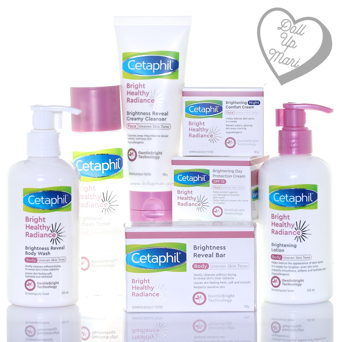 Start your #RadianceRoutine with Cetaphil Bright Healthy Radiance  Doll Up Mari