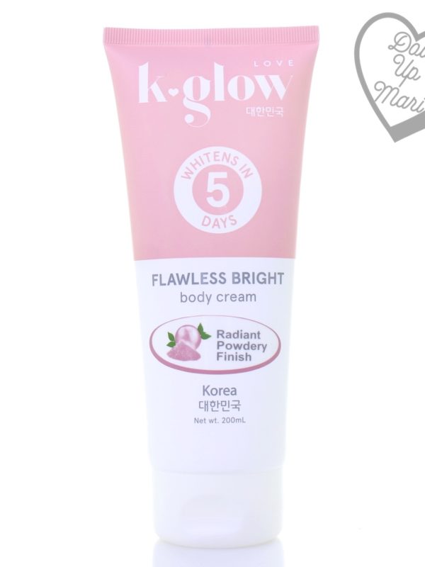 Pack Shot of Love K-Glow Flawless Bright Body Cream