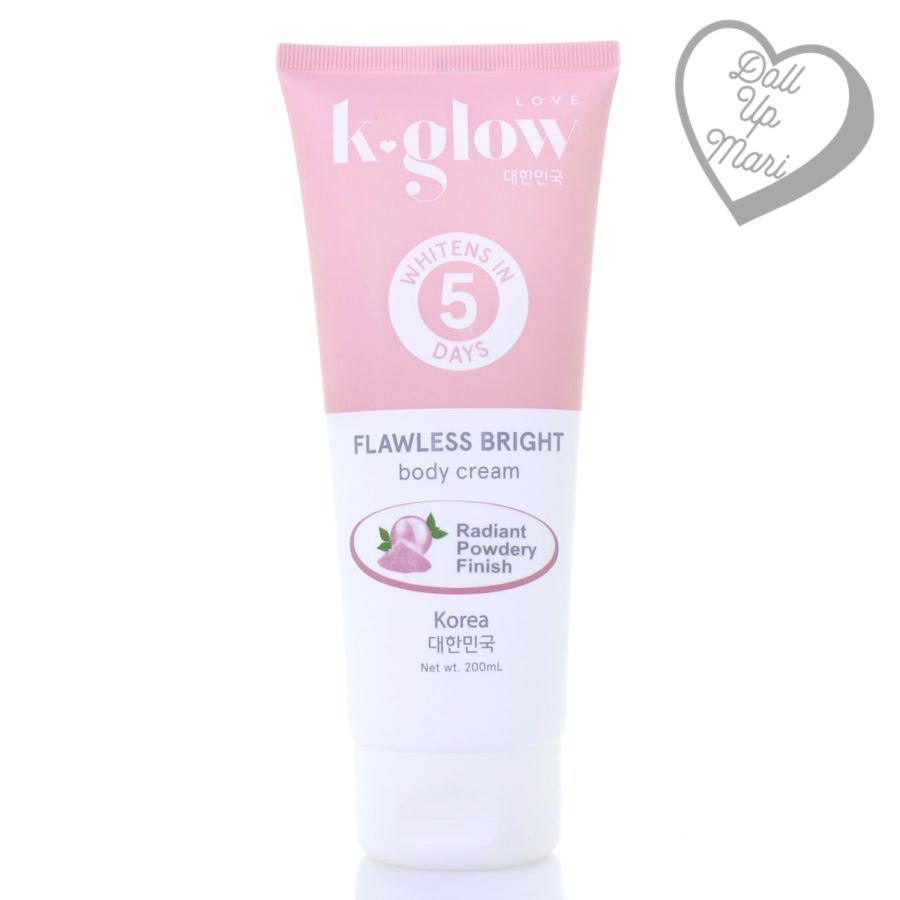 Pack Shot of Love K-Glow Flawless Bright Body Cream